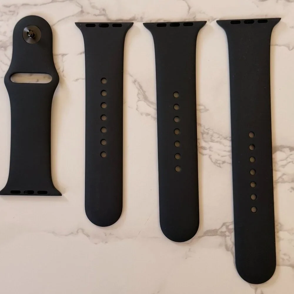 Apple Watch Sports Band Unisex | Charcoal | 45mm | S/M & M/L
